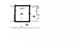 Аренда офиса 36 кв.метров, 8 этаж-99. План объекта