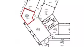 Аренда офиса 20.2 кв.метров, 2 этаж-99. План объекта