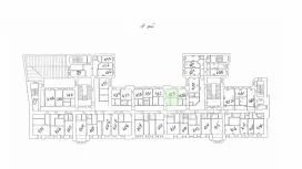 Аренда офиса 22.4 кв.метров, 4 этаж-99. План объекта