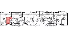 Продажа торгового помещения 27.4 кв.метров-999. План поэтажный