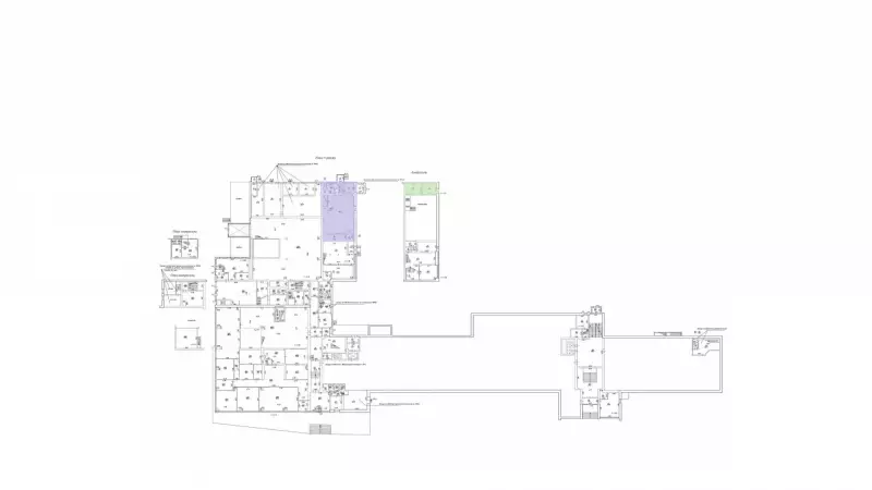 Офис/мастерская, потолки 7м , отд.вход-99. План объекта