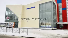 Торговое 400 м2 в цоколе ТЦ-1. Фасад фронтальная