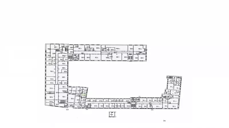 Аренда офиса 10.4 кв.метров, 3 этаж-99. План объекта