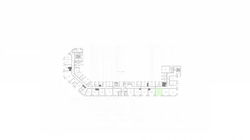 Аренда офиса 43,2 кв.метров, 6 этаж-99. План объекта