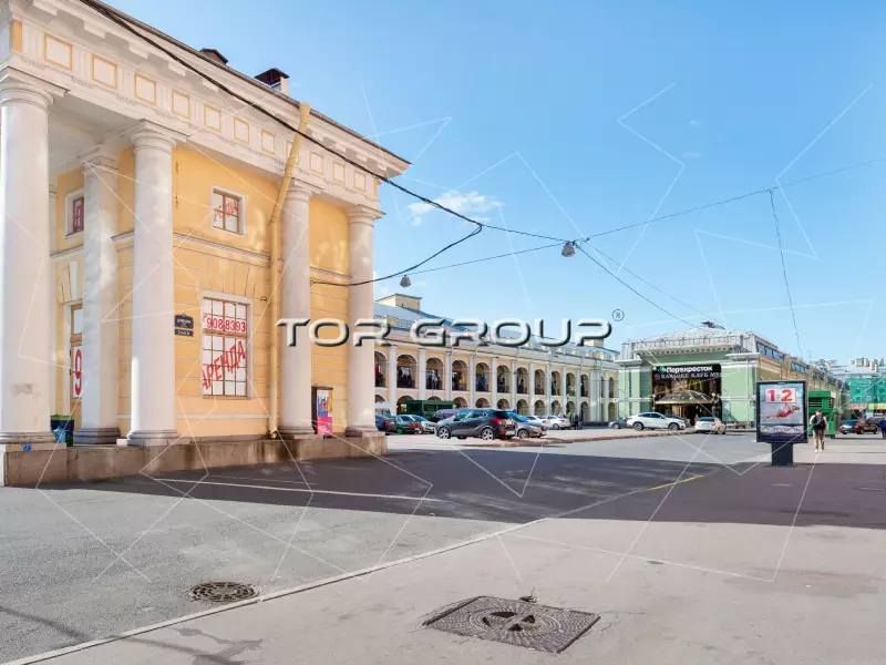 Под торговлю/кафе рядом с Невским-1. Фасад фронтальная