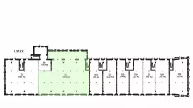 Продажа офиса 1003 кв.метров, 1 этаж-99. План объекта
