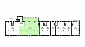 Продажа офиса 1003 кв.метров, 1 этаж-99. План объекта