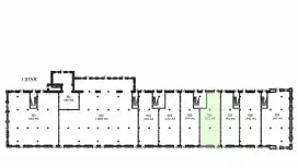 Продажа офиса 218 кв.метров, 1 этаж-99. План объекта