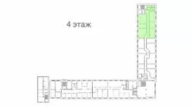 Аренда офиса 292,2 кв.метров, 4 этаж-99. План объекта