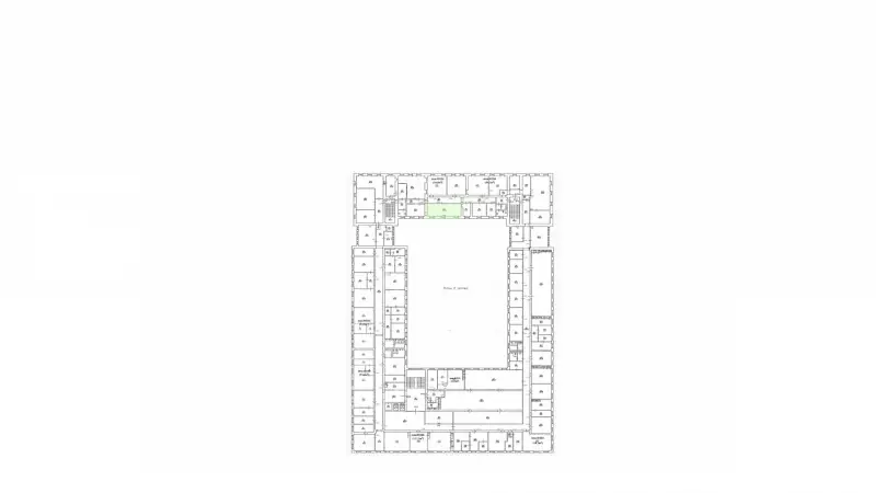 Аренда офиса 39.8 кв.метров, 2 этаж-99. План объекта