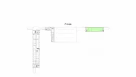 Аренда склада 633.7 кв.метров, 3 этаж-99. План объекта