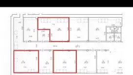 Аренда офиса 31.3 кв.метров, 5 этаж-99. План объекта