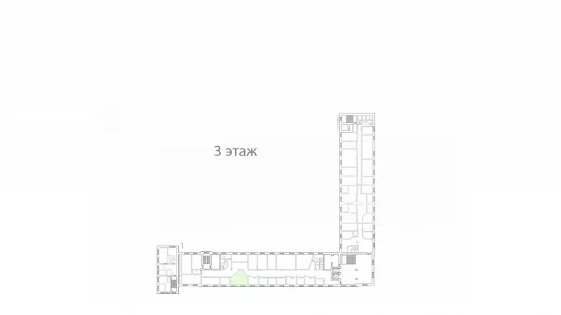 Аренда офиса 38.6 кв.метров, 3 этаж-99. План объекта