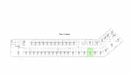 Аренда офиса 54.22 кв.метров, 3 этаж-99. План объекта