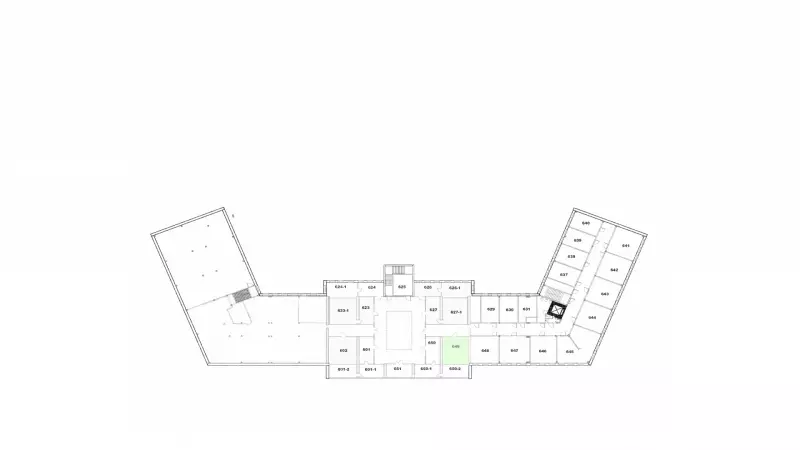Аренда офиса 32 кв.метров, 6 этаж-99. План объекта