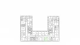 Аренда офиса 25 кв.метров, 3 этаж-99. План объекта