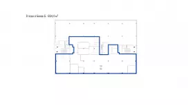 Аренда офиса 664.4 кв.метров, 8 этаж-99. План объекта