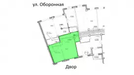 Аренда торгового помещения  В МУРИНО-99. План объекта