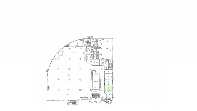 Аренда офиса 31.6 кв.метров, 1 этаж-99. План объекта