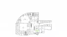 Аренда офиса 51.6 кв.метров, 3 этаж-99. План объекта