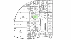 Аренда офиса 29.7 кв.метров, 4 этаж-99. План объекта
