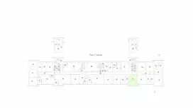 Аренда офиса 51.3 кв.метров, 7 этаж-99. План объекта