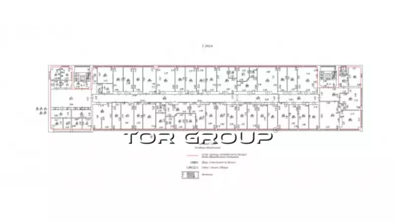 Продажа этажа 1355 кв м-99. План объекта