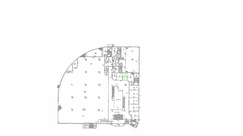Аренда офиса 15.7 кв.метров, 1 этаж-99. План объекта