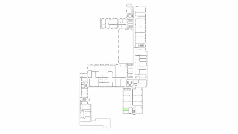 Аренда офиса 15,6 кв.метров, 2 этаж-99. План объекта