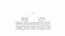 Аренда офиса 26.1 кв.метров, 4 этаж-99. План объекта