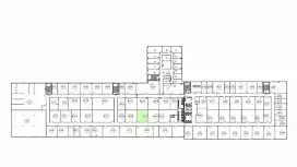 Аренда офиса 38 кв.метров, 4 этаж-99. План объекта