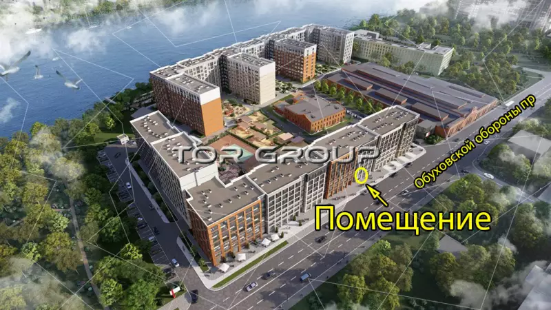 Продажа, фасадное 101,99 м2, отд.вход-98. Фото объекта