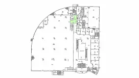 Аренда офиса 20.6 кв.метров, 1 этаж-99. План объекта