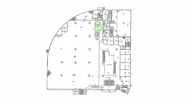 Аренда офиса 20.6 кв.метров, 1 этаж-99. План объекта