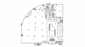 Аренда офиса 20.6 кв.метров, 1 этаж-99. План объекта