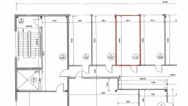 Аренда офиса 16.1 кв.метров, 3 этаж-99. План объекта