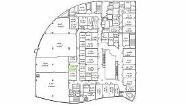 Аренда офиса 13.3 кв.метров, 4 этаж-99. План объекта
