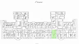 Аренда офиса 27.3 кв.метров, 5 этаж-99. План объекта