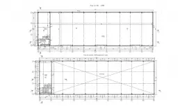 Склад/производство,1000 м&sup2;+офис 300м2, 50 кВт-99. План объекта