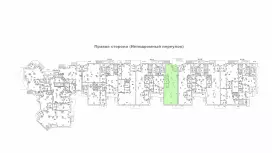 Фасадное 132 м2, 1 эт, отд.вход-99. План объекта