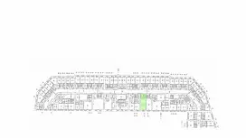Аренда офиса 33.7 кв.метров, 3 этаж-99. План объекта
