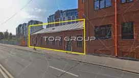 Бомбическое помещение 165,4 м&sup2;, 2 входа, 50 кВт-2. Фасад с угла