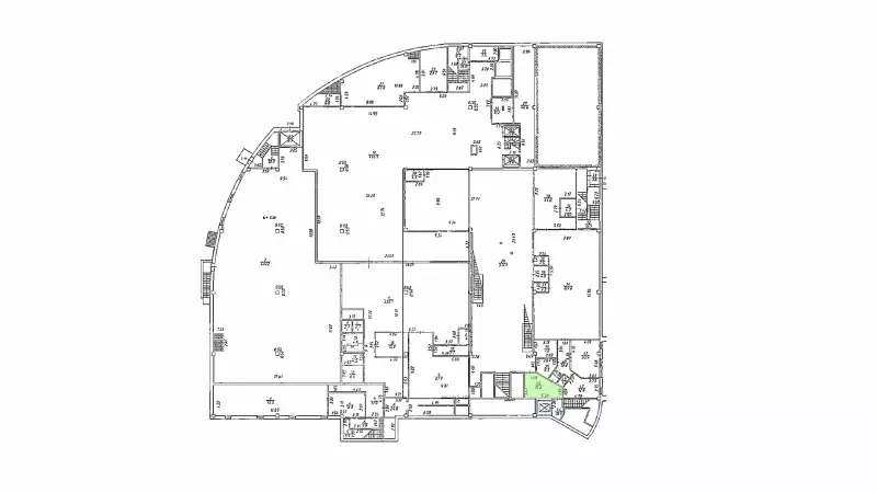 Аренда офиса 14.6 кв.метров, Цоколь этаж-99. План объекта