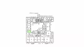 Аренда офиса 13 кв.метров, 3 этаж-99. План объекта