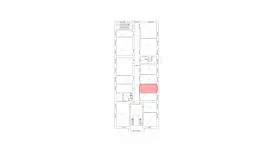 Аренда офиса 23.3 кв.метров, 2 этаж-99. План объекта
