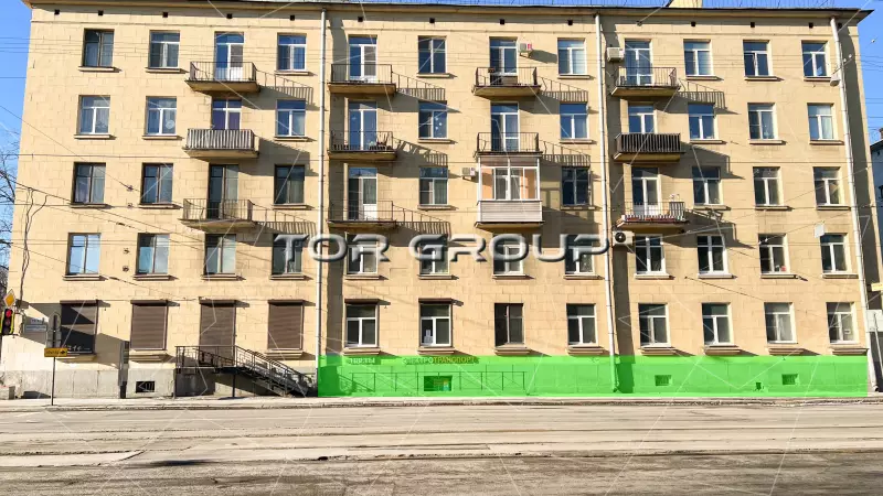 Аренда углового помещения в проходном месте-1. Фасад фронтальная