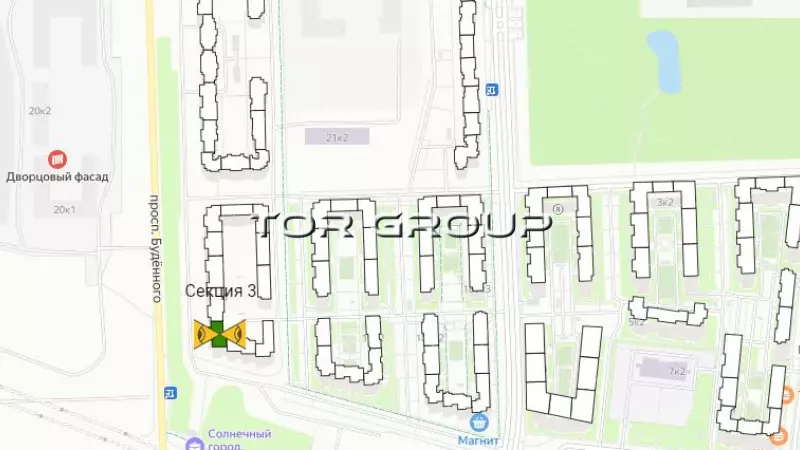 Угловое 95,8 м2, отд.вход-98. Фото объекта