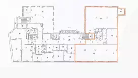 Аренда офиса 540.8 кв.метров, 5 этаж-99. План объекта