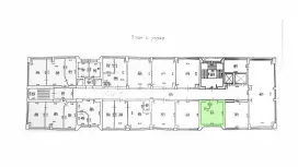 Аренда офиса 30.2 кв.метров, 6 этаж-99. План объекта