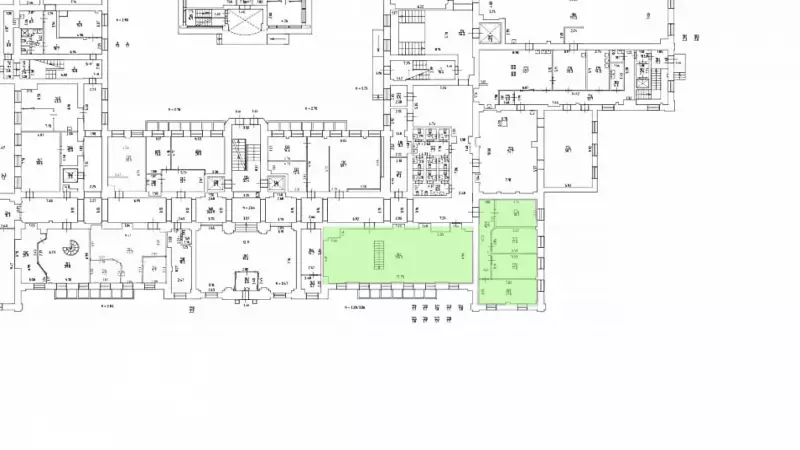 Аренда офиса 217 кв.метров,  этаж-99. План объекта